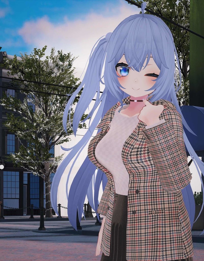 47アバター対応】ベーシックコーデ(VRChat向け衣装)