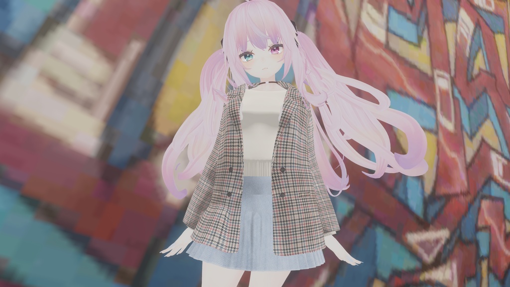 47アバター対応】ベーシックコーデ(VRChat向け衣装)