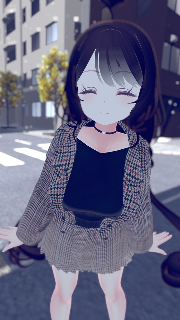 47アバター対応】ベーシックコーデ(VRChat向け衣装)