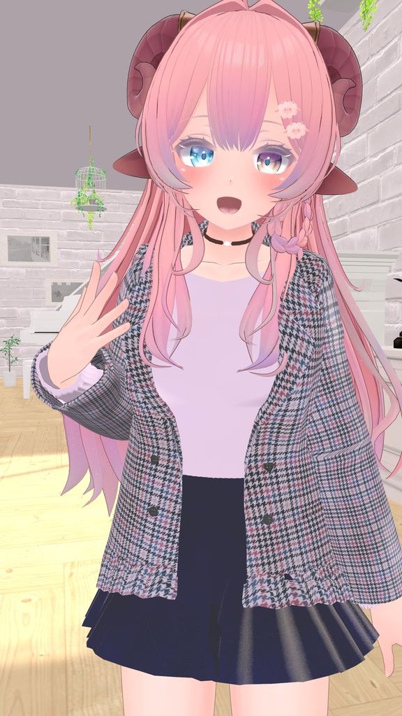 47アバター対応】ベーシックコーデ(VRChat向け衣装)