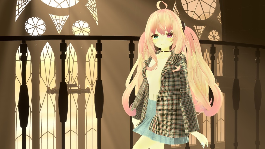 47アバター対応】ベーシックコーデ(VRChat向け衣装)