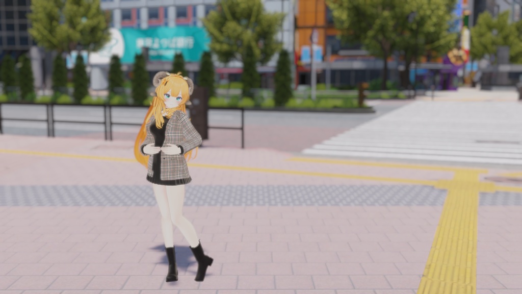 47アバター対応】ベーシックコーデ(VRChat向け衣装)