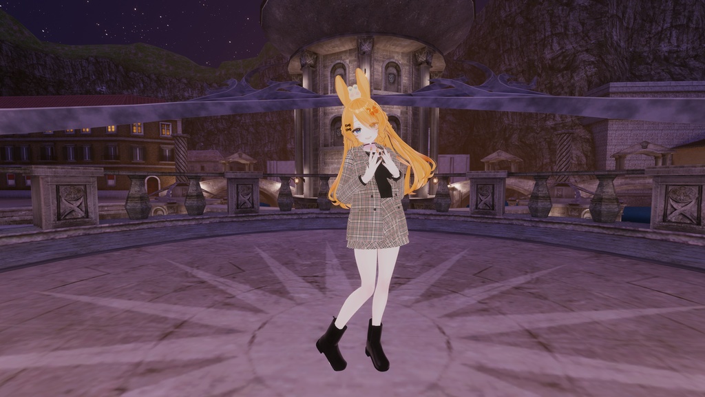 47アバター対応】ベーシックコーデ(VRChat向け衣装)