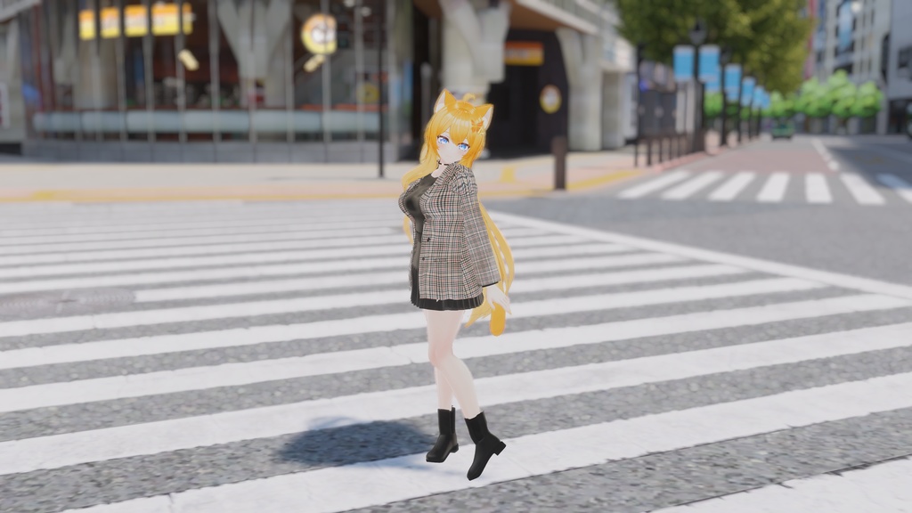 47アバター対応】ベーシックコーデ(VRChat向け衣装)