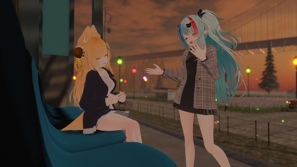 47アバター対応】ベーシックコーデ(VRChat向け衣装)