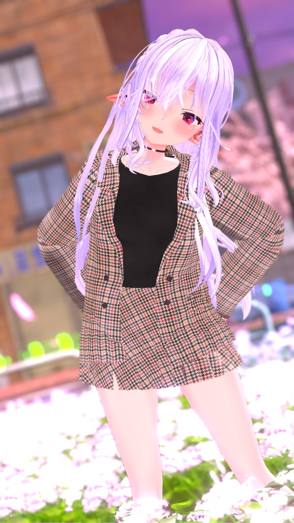 47アバター対応】ベーシックコーデ(VRChat向け衣装)