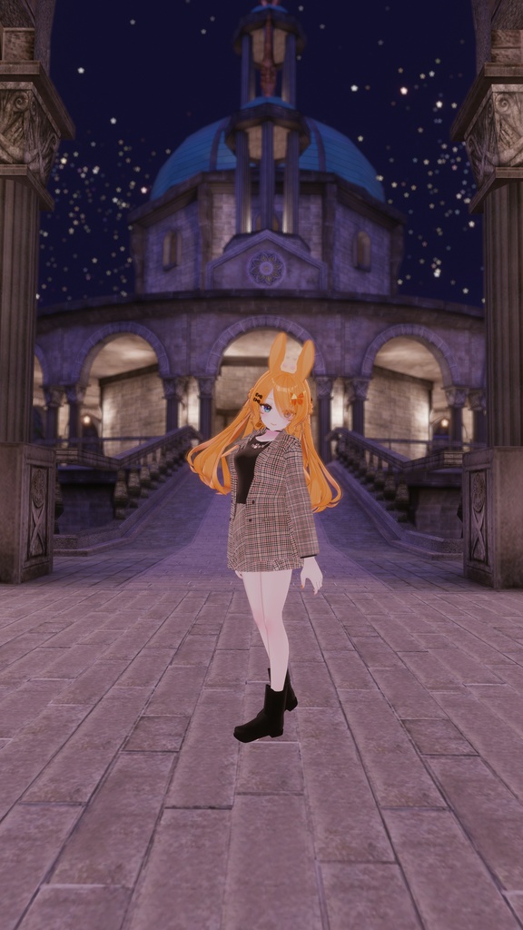 47アバター対応】ベーシックコーデ(VRChat向け衣装)