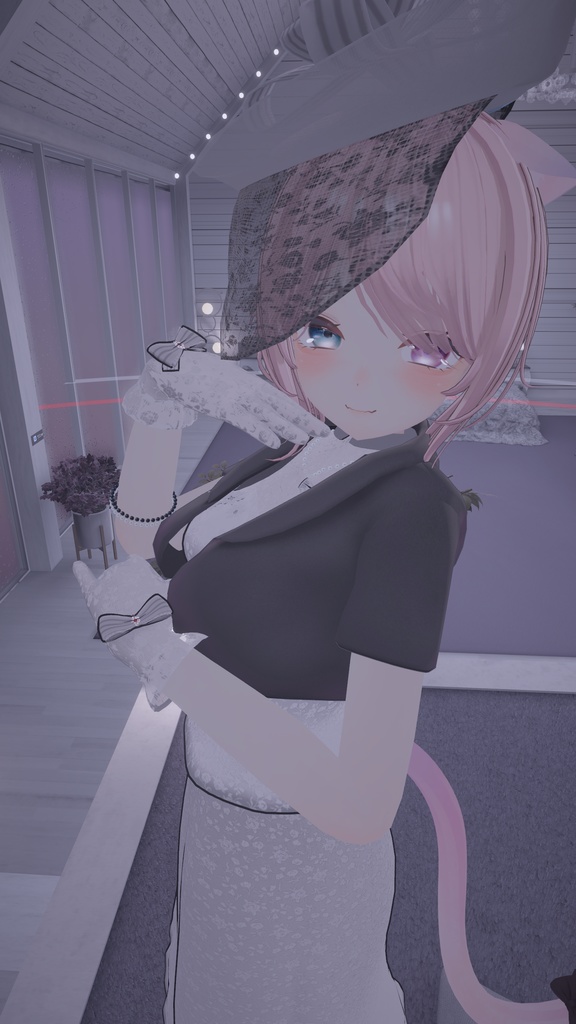 41アバター対応 ブラックフォーマル(VRChat向け衣装)