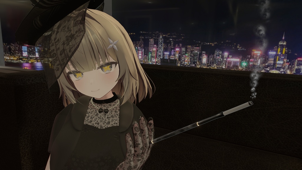 41アバター対応 ブラックフォーマル(VRChat向け衣装)