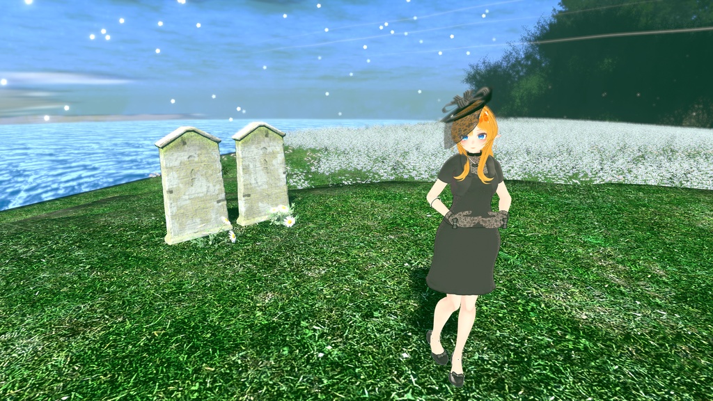 41アバター対応 ブラックフォーマル(VRChat向け衣装)