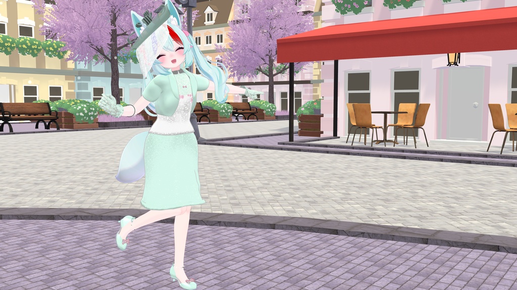 41アバター対応 ブラックフォーマル(VRChat向け衣装)