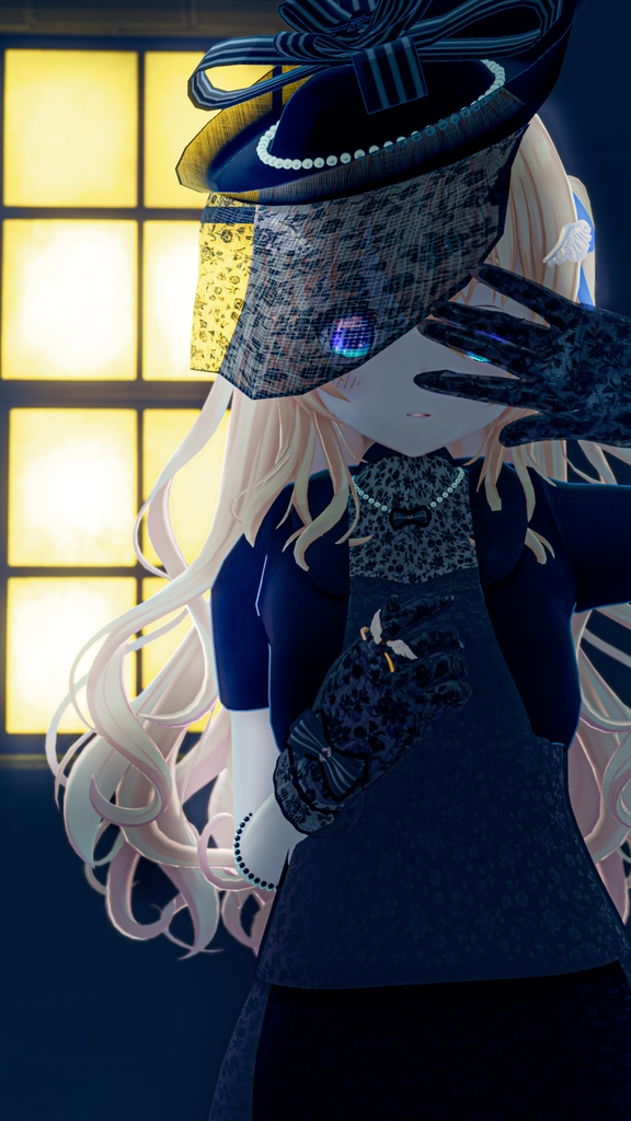 41アバター対応 ブラックフォーマル(VRChat向け衣装)