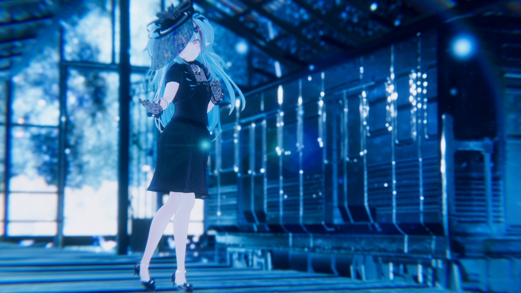 41アバター対応 ブラックフォーマル(VRChat向け衣装)