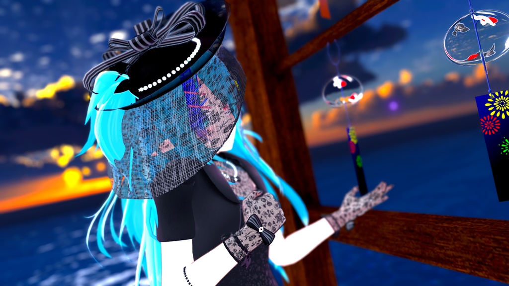 41アバター対応 ブラックフォーマル(VRChat向け衣装)