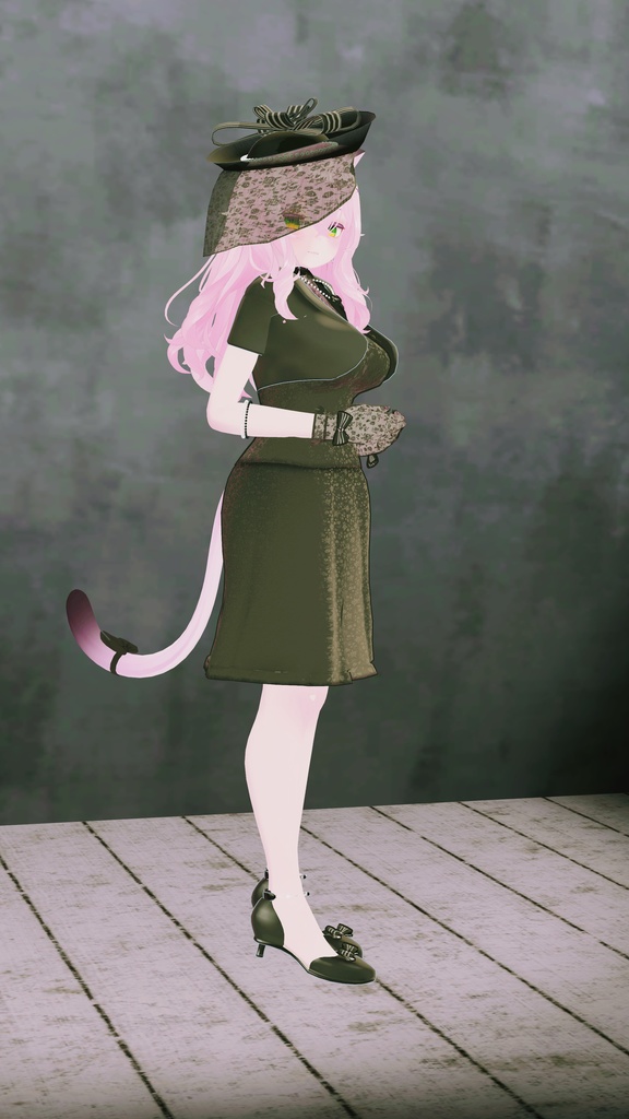 41アバター対応 ブラックフォーマル(VRChat向け衣装)