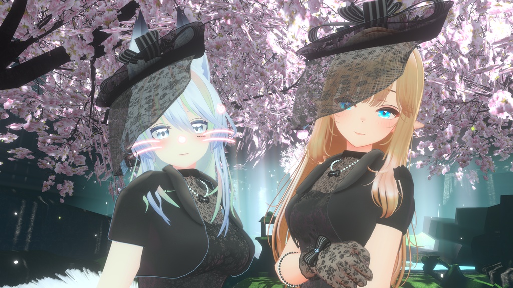 41アバター対応 ブラックフォーマル(VRChat向け衣装)