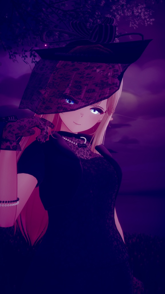 41アバター対応 ブラックフォーマル(VRChat向け衣装)