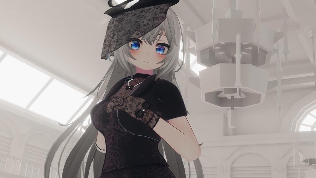 41アバター対応 ブラックフォーマル(VRChat向け衣装)