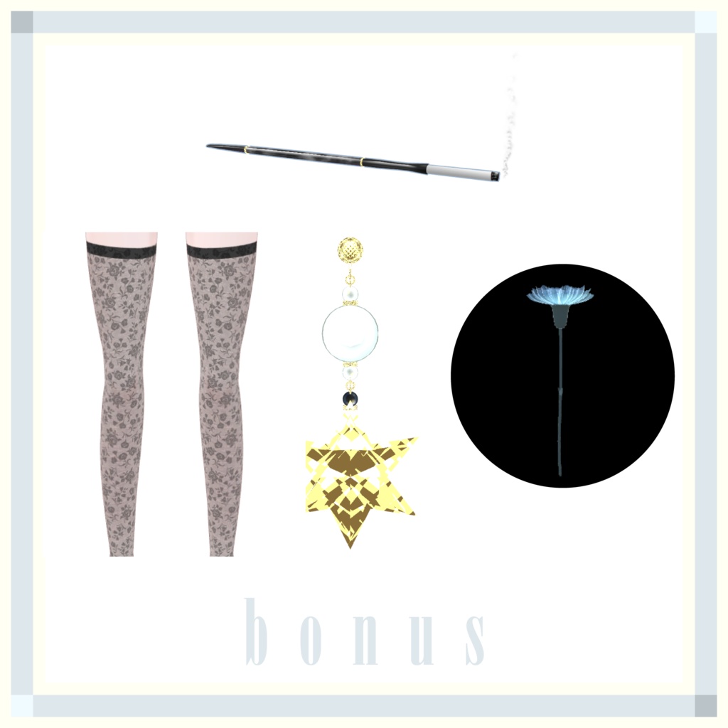 41アバター対応 ブラックフォーマル(VRChat向け衣装)