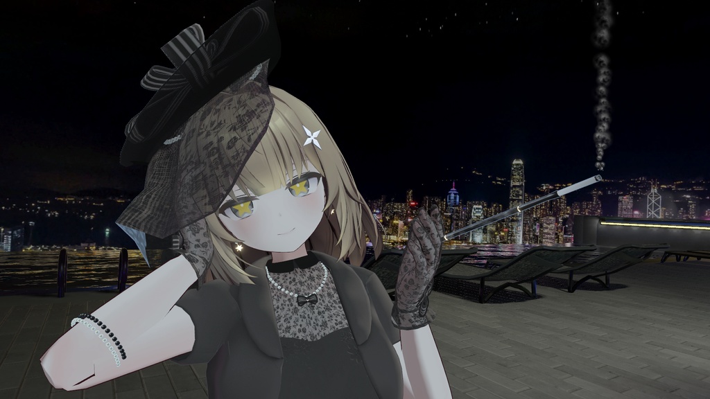 41アバター対応 ブラックフォーマル(VRChat向け衣装)
