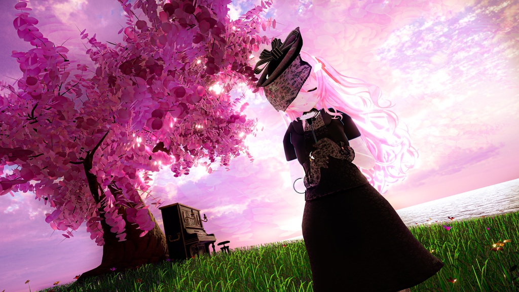 41アバター対応 ブラックフォーマル(VRChat向け衣装)