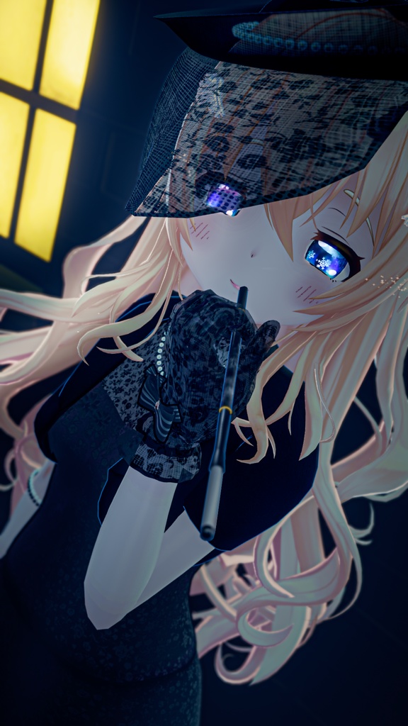 41アバター対応 ブラックフォーマル(VRChat向け衣装)