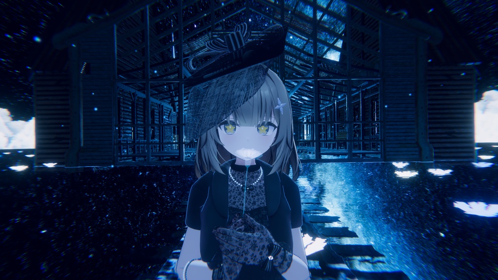 41アバター対応 ブラックフォーマル(VRChat向け衣装)
