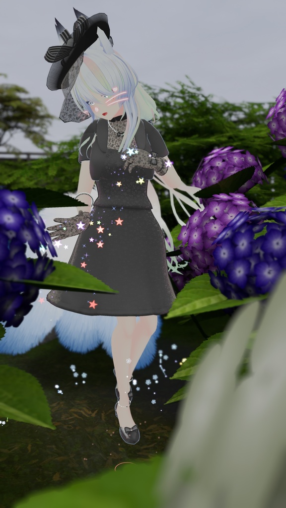 41アバター対応 ブラックフォーマル(VRChat向け衣装)