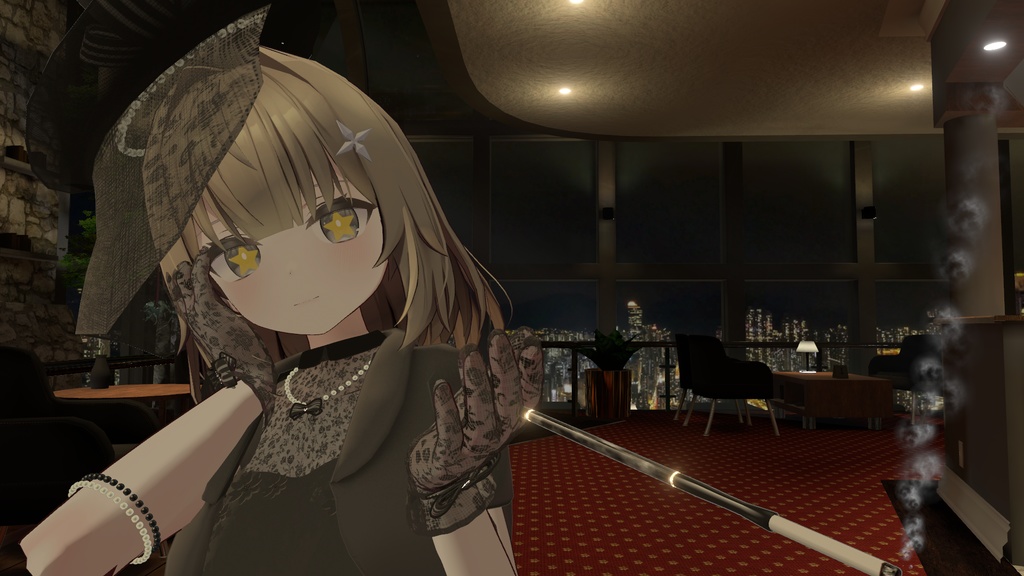 41アバター対応 ブラックフォーマル(VRChat向け衣装)