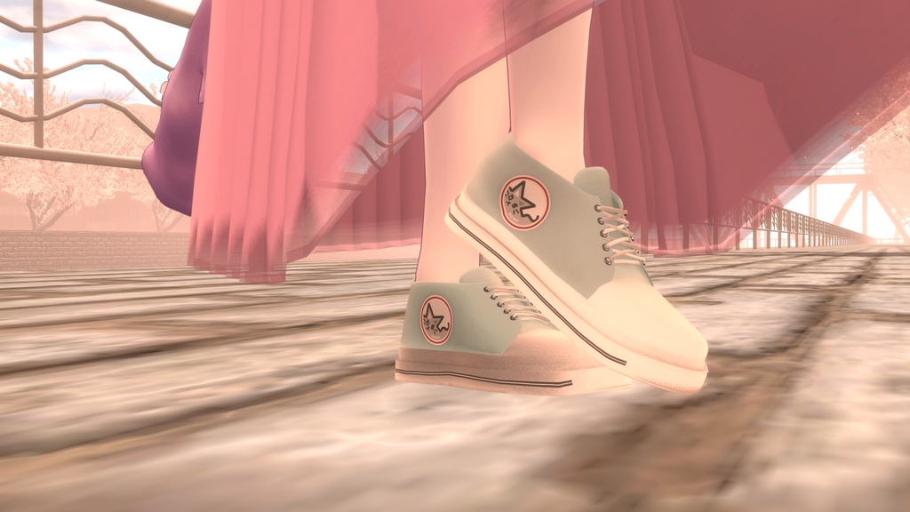 21アバター対応 シンプルスプリングコーデ (VRCHAT向け衣装)