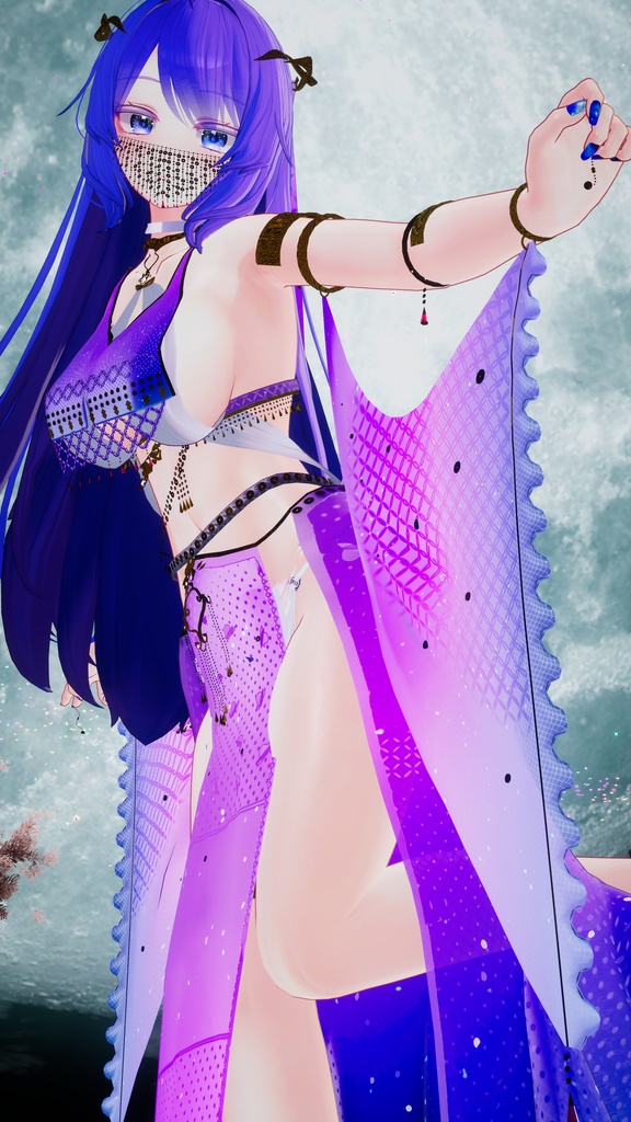 53アバター対応 LA PRINCESA DEL SOL (VRChat向け衣装)