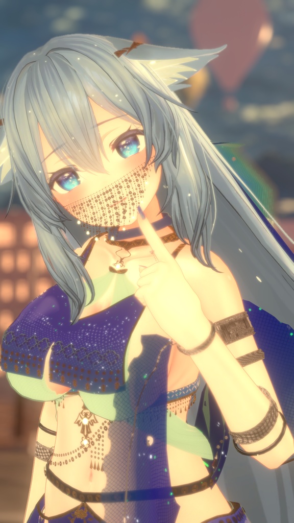 53アバター対応 LA PRINCESA DEL SOL (VRChat向け衣装)