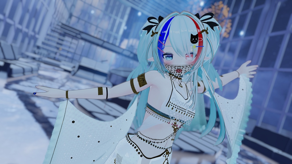 53アバター対応 LA PRINCESA DEL SOL (VRChat向け衣装)