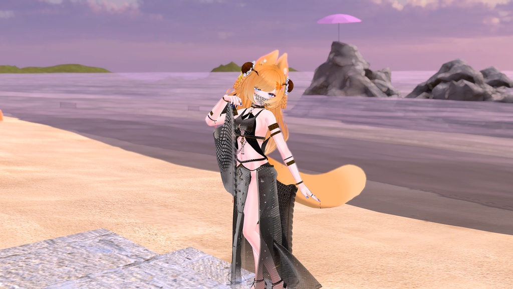 53アバター対応 LA PRINCESA DEL SOL (VRChat向け衣装)