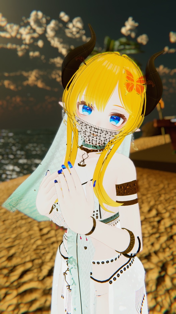 53アバター対応 LA PRINCESA DEL SOL (VRChat向け衣装)