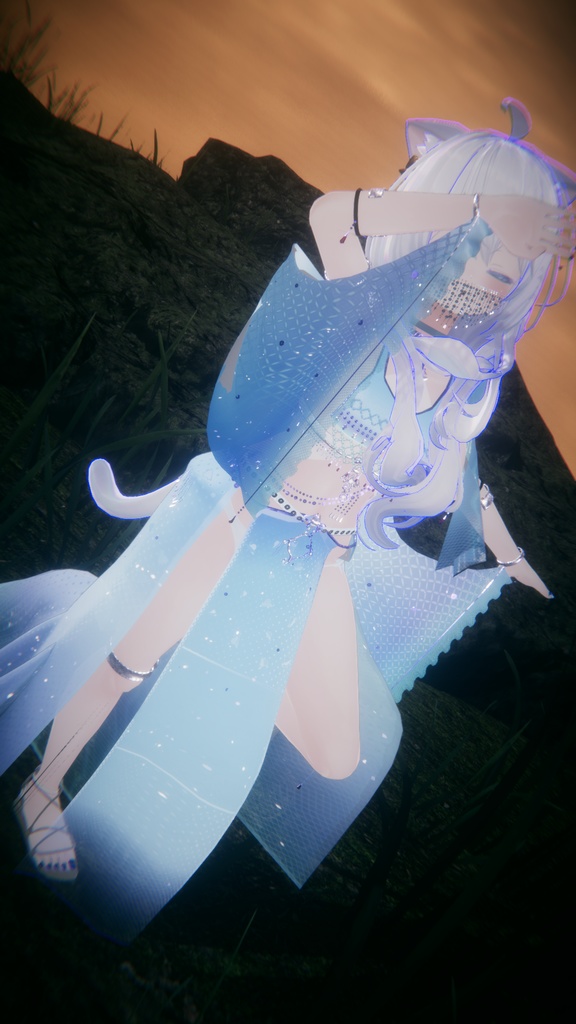 53アバター対応 LA PRINCESA DEL SOL (VRChat向け衣装)