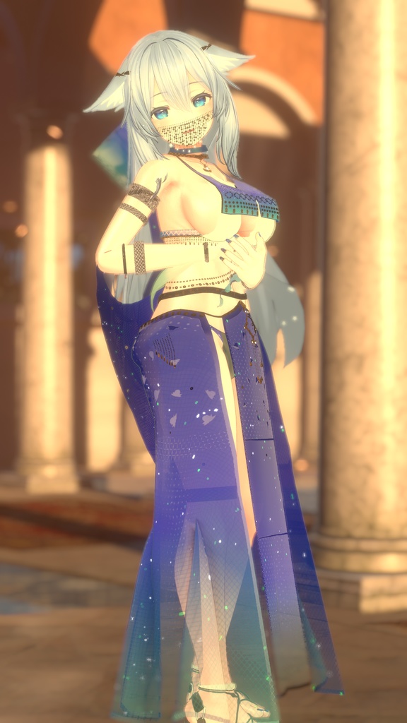 53アバター対応 LA PRINCESA DEL SOL (VRChat向け衣装)