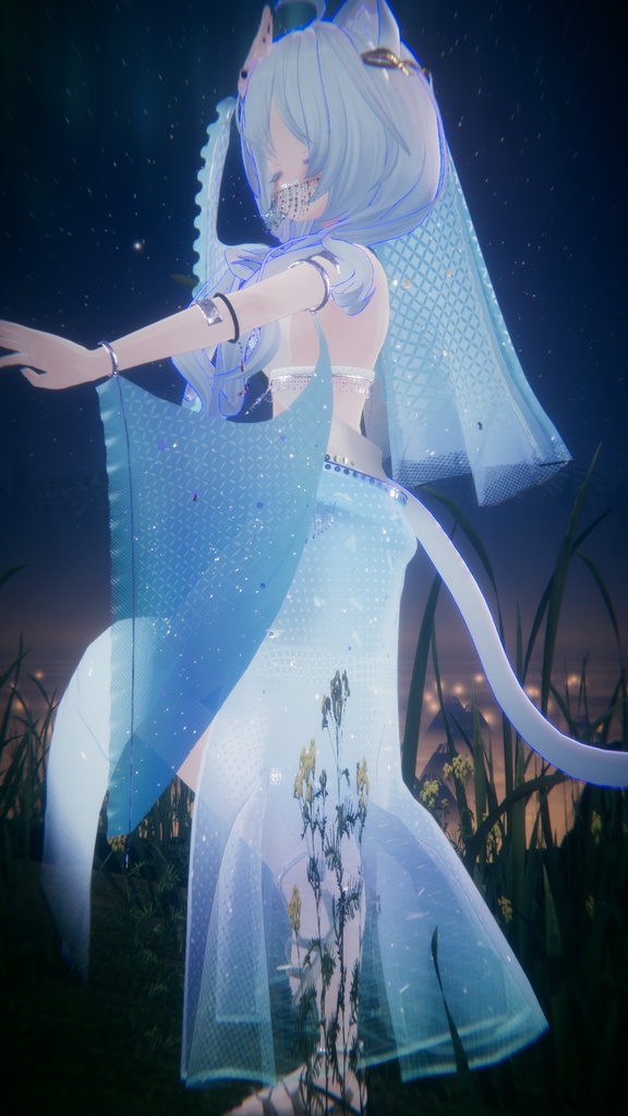 53アバター対応 LA PRINCESA DEL SOL (VRChat向け衣装)