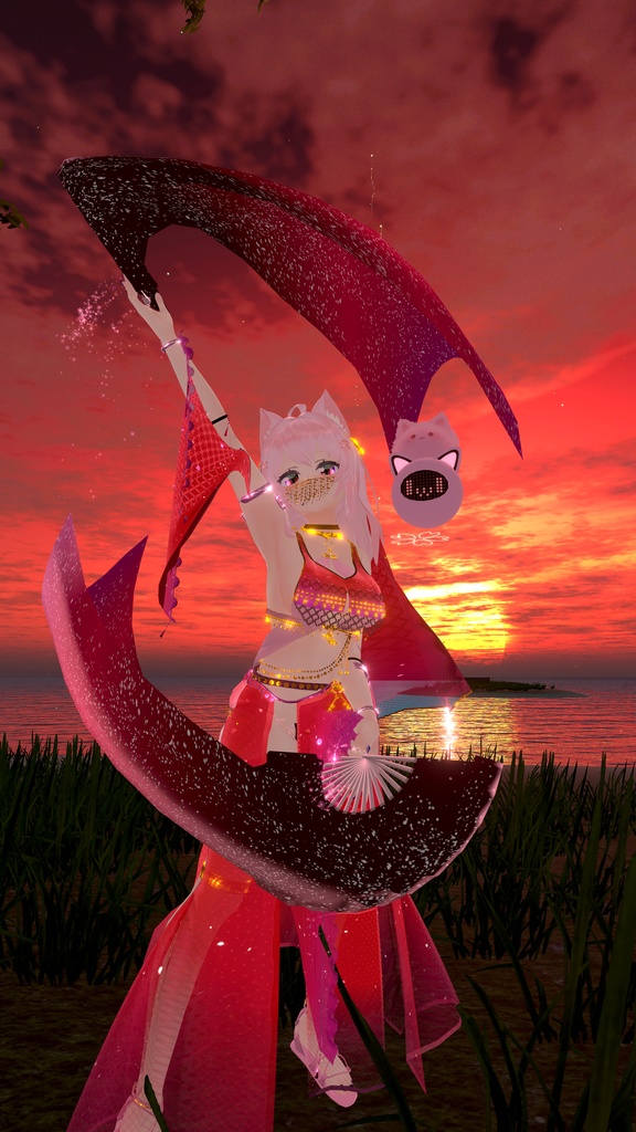 53アバター対応 LA PRINCESA DEL SOL (VRChat向け衣装)