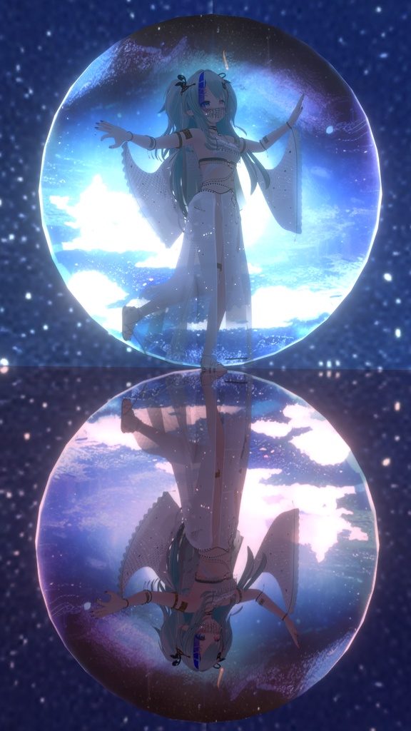 53アバター対応 LA PRINCESA DEL SOL (VRChat向け衣装)