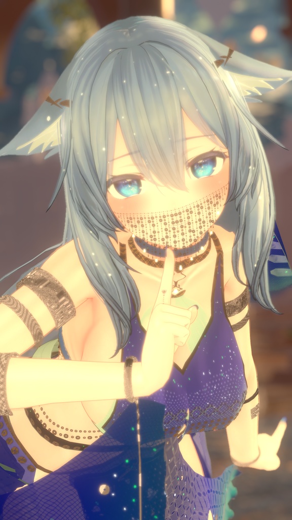 53アバター対応 LA PRINCESA DEL SOL (VRChat向け衣装)