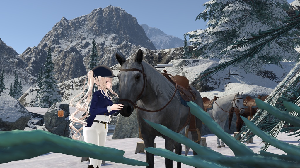 ルゼブルちゃんルシフェちゃん専用 馬上着 ノーブルフローラ