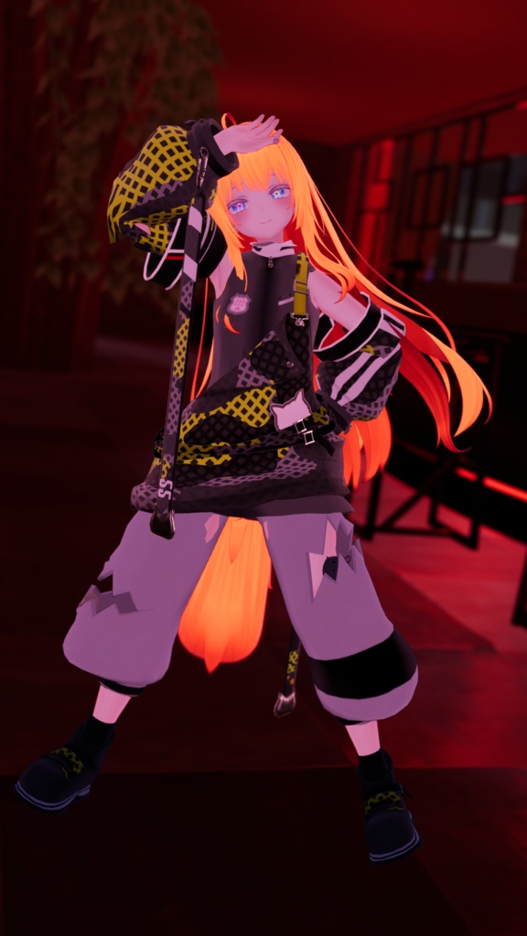 51アバター対応 Mischief ∑ Cat (VRChat向け衣装)#mumu_shop