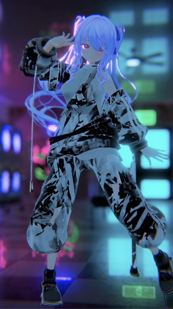 51アバター対応 Mischief ∑ Cat (VRChat向け衣装)#mumu_shop