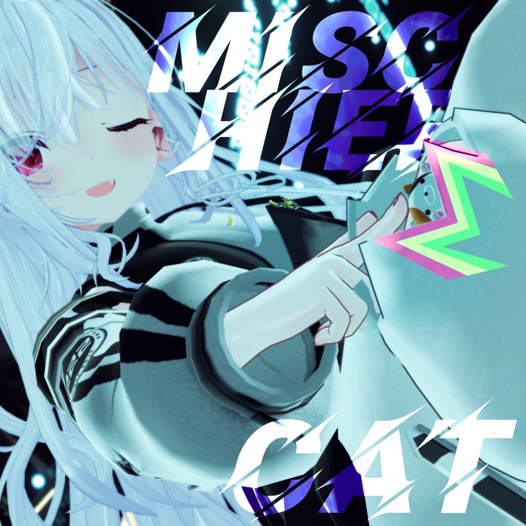 51アバター対応 Mischief ∑ Cat (VRChat向け衣装)#mumu_shop