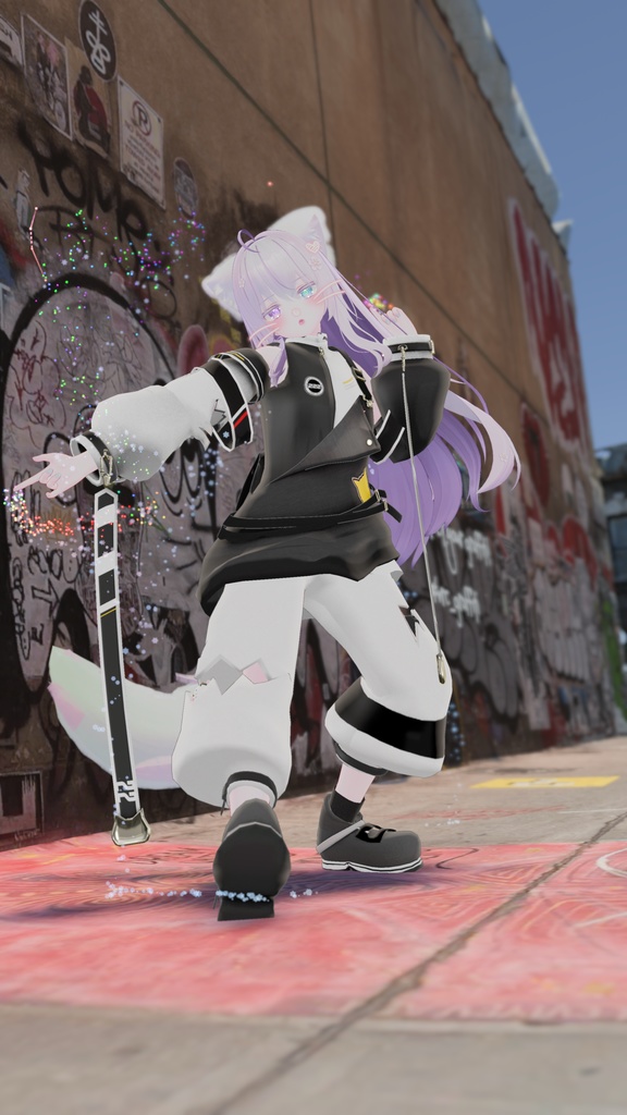 51アバター対応 Mischief ∑ Cat (VRChat向け衣装)#mumu_shop