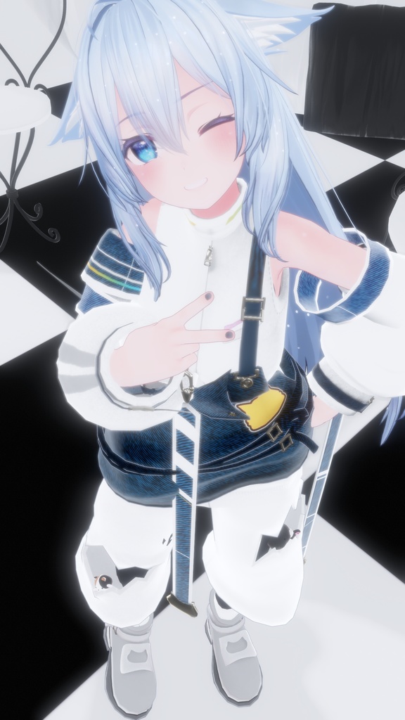 51アバター対応 Mischief ∑ Cat (VRChat向け衣装)#mumu_shop