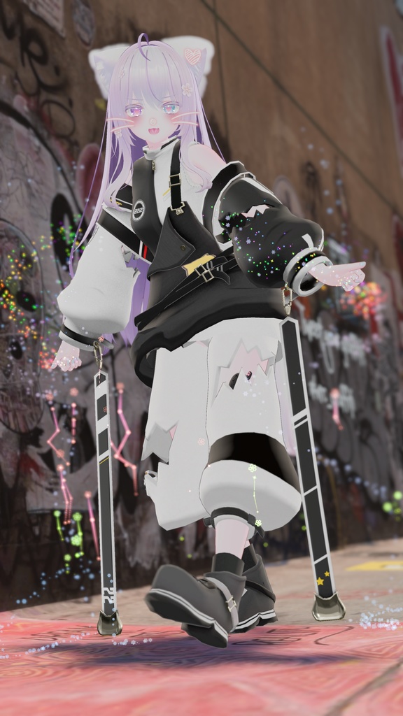 51アバター対応 Mischief ∑ Cat (VRChat向け衣装)#mumu_shop