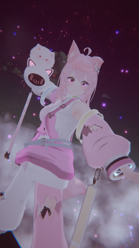 51アバター対応 Mischief ∑ Cat (VRChat向け衣装)#mumu_shop