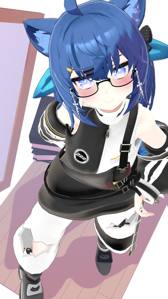 51アバター対応 Mischief ∑ Cat (VRChat向け衣装)#mumu_shop